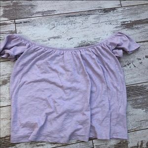 Off the shoulder top